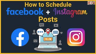 How to Schedule Facebook & Instagram Posts (Simultaneously for Free)