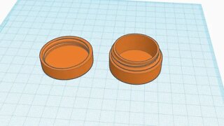 3D Printing a bottle with a screw on lid!!