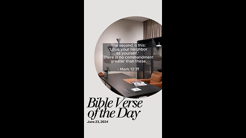 Bible Verse of the Day: June 23, 2024