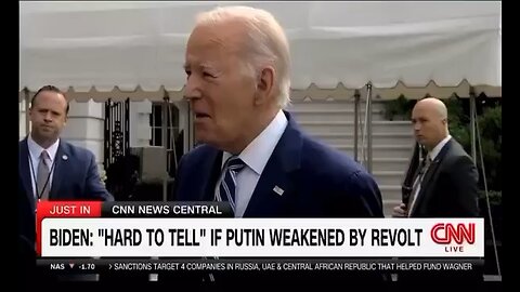 Biden: “Putin is clearly losing the war in Iraq”