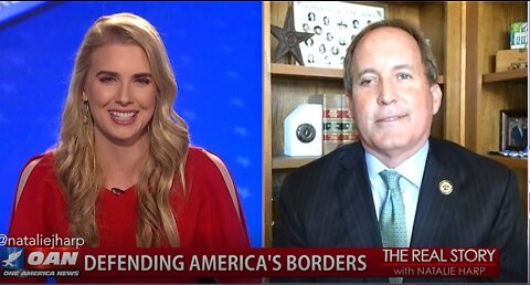The Real Story - OAN Harris Panders to Illegals with Ken Paxton
