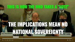 HOW THE CRIMINAL W.H.O. STEALS NATIONAL SOVEREIGNTY BY "AMENDING REGULATIONS" (SHARE)