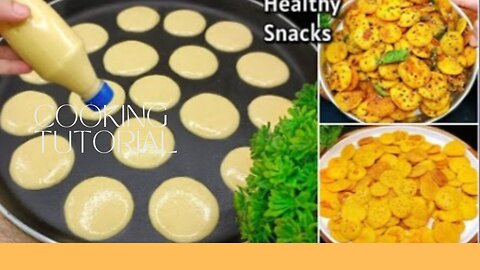 New Evening Snacks Recipe | Semolina Snacks Recipes | New Recipe | Easy and Healthy Tiffin Recipes