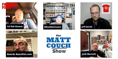 Coffee Talk with Matt Couch feat. Josh Barnett, Col Rob Maness, Jeff Dornik & Beardo