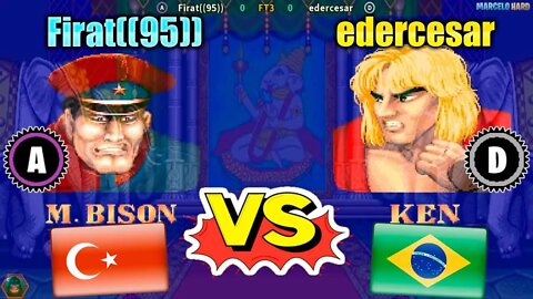 Street Fighter II': Champion Edition (Firat((95)) Vs. edercesar) [Turkey Vs. Brazil]