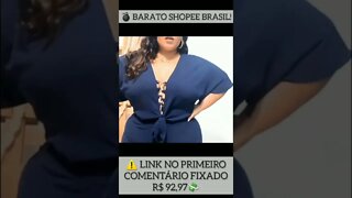 Macacão Plus size Macaquinho Leve Blogueira Luxo Manga Morcego!