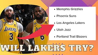 Lakers In Season Group Revealed! Will Lakers Try?