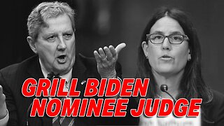 SEN. KENNEDY GRILLS BIDEN NOMINEE JUDGE FOR PLACING TRANSGENDER RAPIST IN FEMALE PRISON!