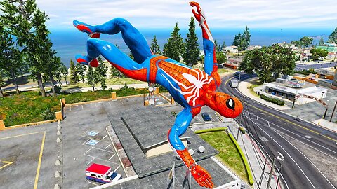 GTA 5 SPIDERMAN Ragdolls 4k Compilations with #GTABlade(GTA 5 Fails Funny moments/Ragdolls) eps169