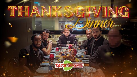 Teaser - Tate’s Thanksgiving Dinner | Tate Confidential Ep 202