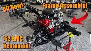 Our Classic Truck's Modified Frame Gets Rebuilt From The Ground Up! GMC C1000 Restomod Ep. 10