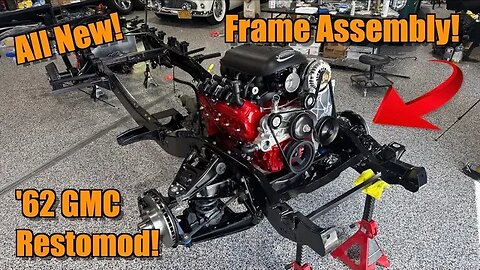 Our Classic Truck's Modified Frame Gets Rebuilt From The Ground Up! GMC C1000 Restomod Ep. 10