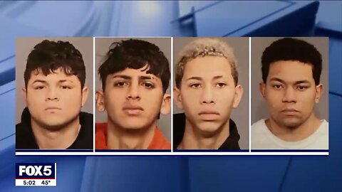 4 illegal migrants accused of assaulting NYPD officers were arrested and released without bail.