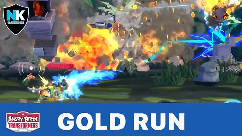 Angry Birds Transformers - Gold Run - Featuring Energon Grimlock