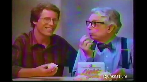 Orville Redenbacher's Light Microwave Popcorn "You Could Eat A Ton Of It" 1991