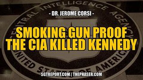 SMOKING GUN PROOF- THE CIA MURDERED HIM -- Dr. Jerome Corsi