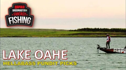 Lake Oahe Fantasy Fishing: HellaBass Pundit Picks (Bassmaster Elite Series)