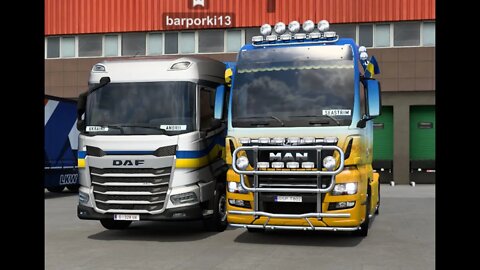 Ukrainian Logistic Company /Konvoy by BarPorki/ Euro Truck Ssmulator 2