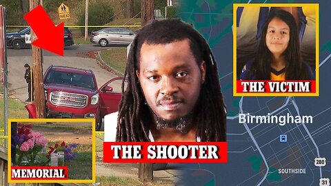 ALABAMA SAVAGE SHOOTS SUV, KILLS 14YR OLD GIRL ON HER WAY TO SCHOOL