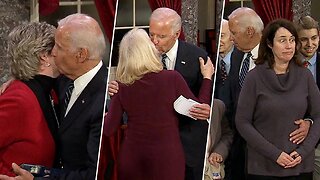 'Creepy' Joe Biden Getting Handsy