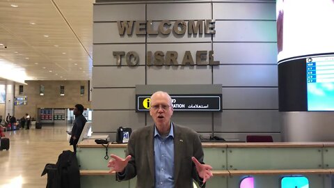 Anthony arrives in Israel