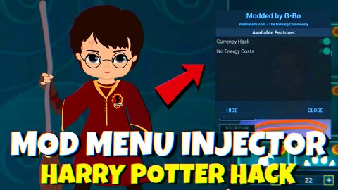 Mod MENU hack Harry Potter Hogwarts Mystery (V1)