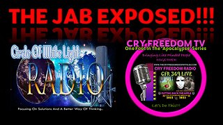 WWW.THECRYFREEDOMSHOWWITHLISA.COM Dr David Cartland THE JAB EXPOSED!!! 💉💉💉