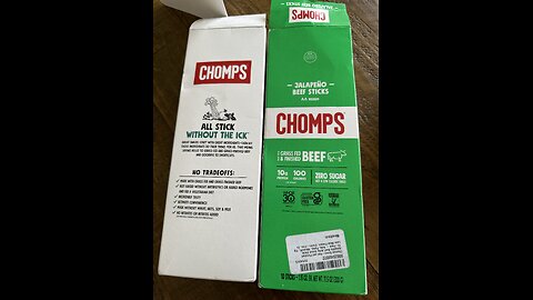 Amazon Wishlist Unboxing | Chomps Beef Sticks | 4K