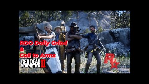 Red Dead Online - Elon Musk-Eee Monday Daily Grind / Call To Arms #savereddeadonline #reddeadonline