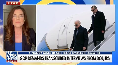 Rep Nancy Mace: This Is Explosive!