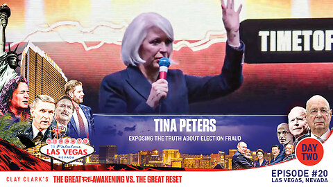 Tina Peters | Exposing the TRUTH About Election Fraud | ReAwaken America Tour Las Vegas | Request Tickets Via Text 918-851-0102