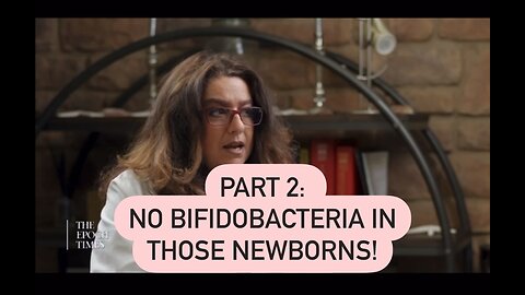 NO BIFIDOBACTERIA in Newborns! Dr Sabine Hazan