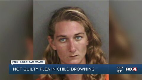 Woman accused of letting child drown in bathtub pleads not guilty