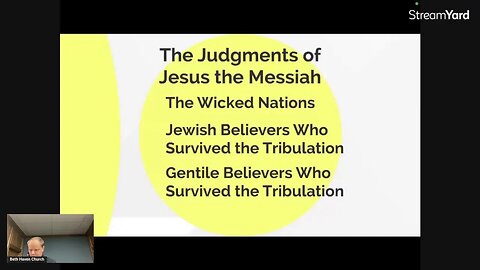 Eschatology 8 - The Time of Jacob's Trouble - Part 3