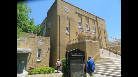 Charleston, SC - the oldest synagogue in the USA (1854). Walk with me and see, Steve Martin (1 of 2)