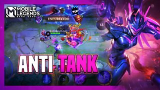 COM O META DOS TANKS ELA VAI CLICAR MUITO | KARRIE GAMEPLAY | MLBB