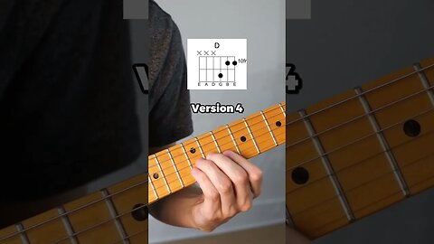Same chords, different spots