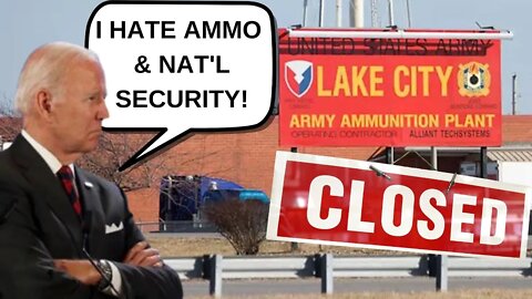 Biden Risks National Security Over Ammo Ban!?