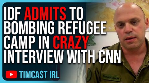 IDF ADMITS To Bombing Refugee Camp In CRAZY Interview With CNN