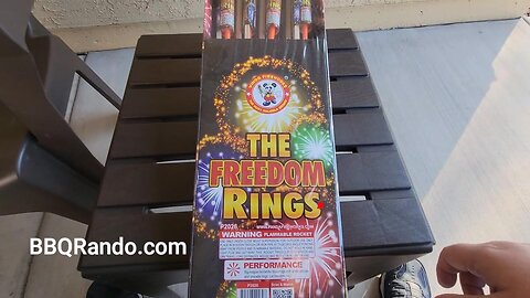 The Freedom Rings Rockets - Winda Fireworks