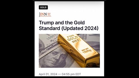 #828 TRUMP AND THE GOLD STANDARD LIVE FROM THE PROC 04.03.24