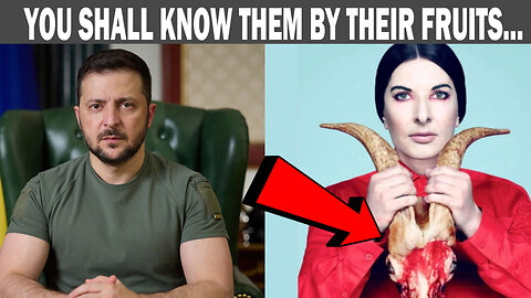 President Zelensky And The Witch Marina Abramovic, Satanic Rituals! (DISTURBING!)