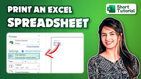 How to print an Excel spreadsheet