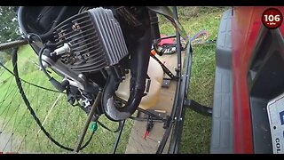 Flying with JB Weld on my Paramotor Exhaust Crack | IRL PPG