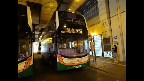 NWFB ADL Enviro 500 MMC 5837 @ 701 新巴5837行走701線行車片段