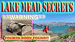 Lake Mead Secrets FOURTH BODY FOUND! #unsolved Drought Bodies Remains August 2022 #news #nevada