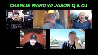 DEREK JOHNSON & CHARLIE WARD & JASON Q - DONALD TRUMP RETURNS THX SGANON