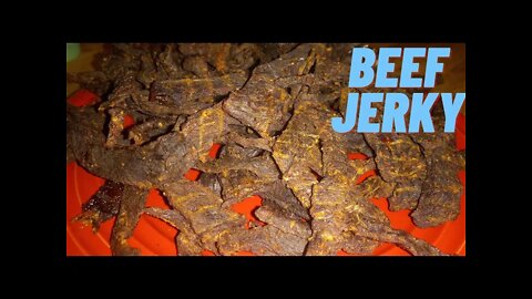 Making some BEEF JERKY