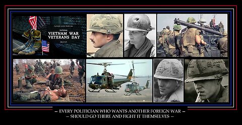 >Thinking About VietnamVets (w/Music) #PentagonPapers1971 #WarPowersAct1973<