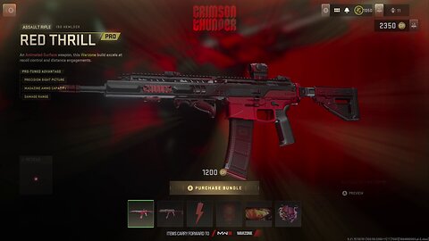 Crimson Thunder Weapon Bundle (used to be the French Monster Bundle)